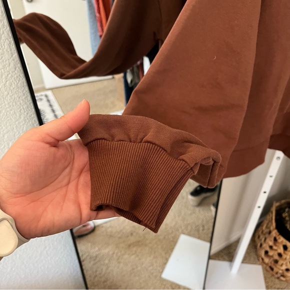 ✨ Sedona Graphic Crop Sweatshirt L | Boho Desert Vibes Pullover - Picture 5 of 6